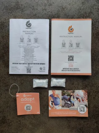 Mochila Ergobaby Adapt Algodón Gris Perlado