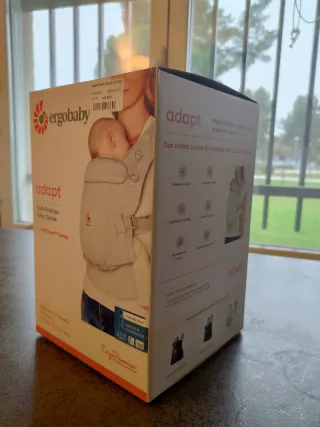 Mochila Ergobaby Adapt Algodón Gris Perlado