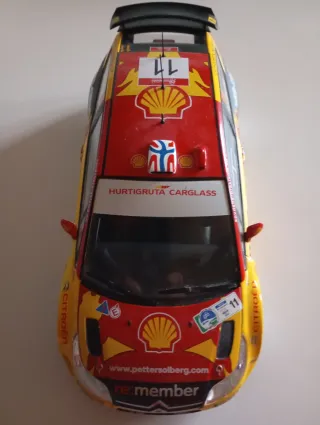 Réplica Citroën C4 WRC 1/18 Petter Solberg