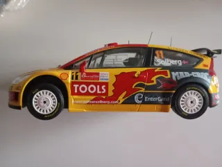 Réplica Citroën C4 WRC 1/18 Petter Solberg