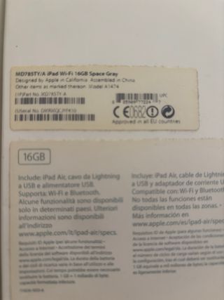Apple iPad Air Plata