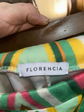 Pantalones campana geométricos retro