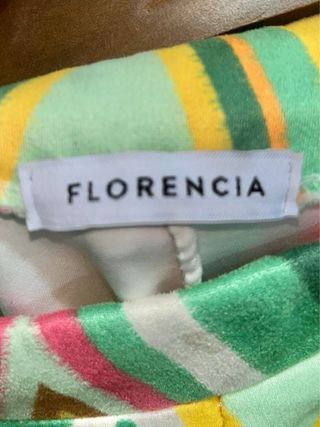 Pantalones campana geométricos retro