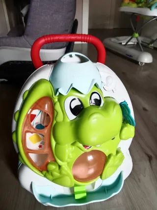 Andador bebé dinosaurio