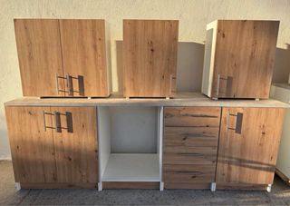 Muebles de cocina madera nuevos