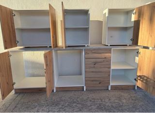 Muebles de cocina madera nuevos