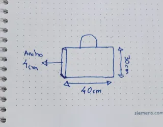 Bolso ganchillo flores beige y rosa