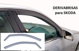 Derivabrisas Skoda deflectores cortavientos