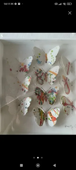 Cuadro Mariposas Ikea Nuevo