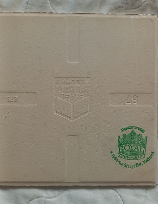 4 Piastrelle Olandesi Royal Schwab Dipinte a Mano