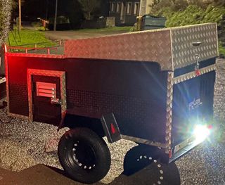 Remolque para perros