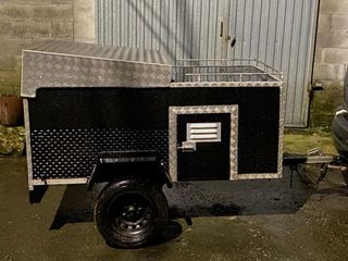 Remolque para perros