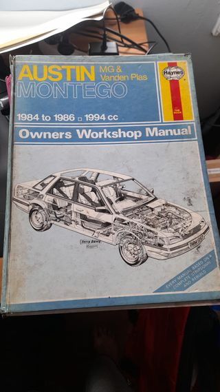Haynes manual de reparacion Austin Montego