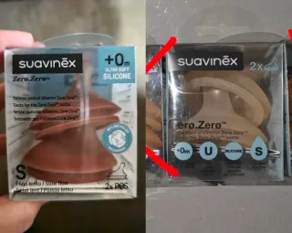 Suavinex Tetinas Zero.Zero 2uds