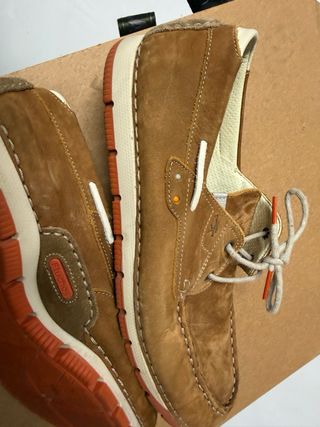 Náuticos Fluchos Piel Marrón Talla 44 seminuevos