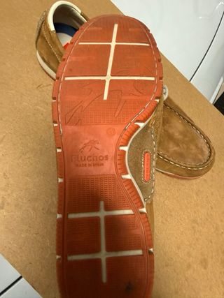 Náuticos Fluchos Piel Marrón Talla 44 seminuevos