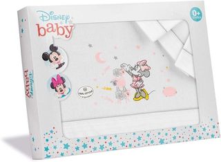 Interbaby MN003-12 Sábanas Cuna Disney Minnie Mous