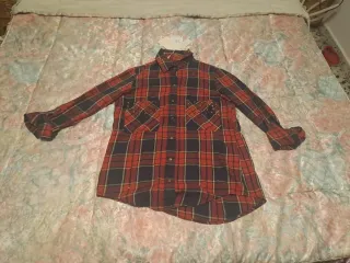Camisa cuadros mujer