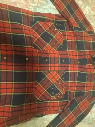 Camisa cuadros mujer