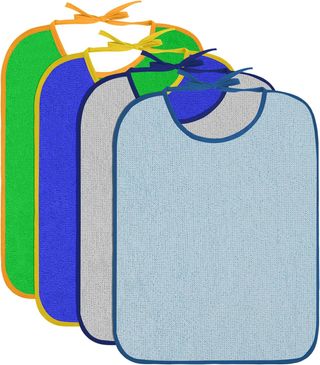 HOTUT Baberos Bebe Recien Nacido Algodón, Baberos