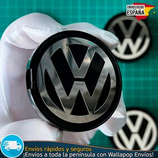 4 Tapacubos Volkswagen 55mm Tapa Buje 6N0601171BXF