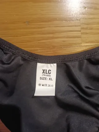 Culotte Ciclismo XLC Talla XL Negro