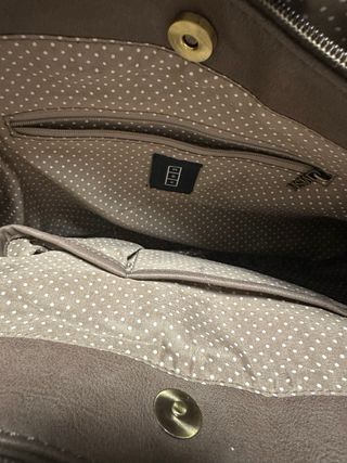 Bolso MSK Piel Tote Beige