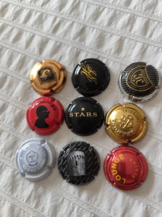 Chapas de cava variadas