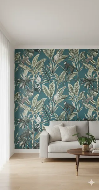 Lote azulejo porcelánico jungla 98x49 (43 m²)