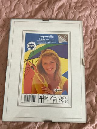 Marco de fotos decorado 9 unidades