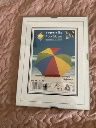 Marco de fotos decorado 9 unidades