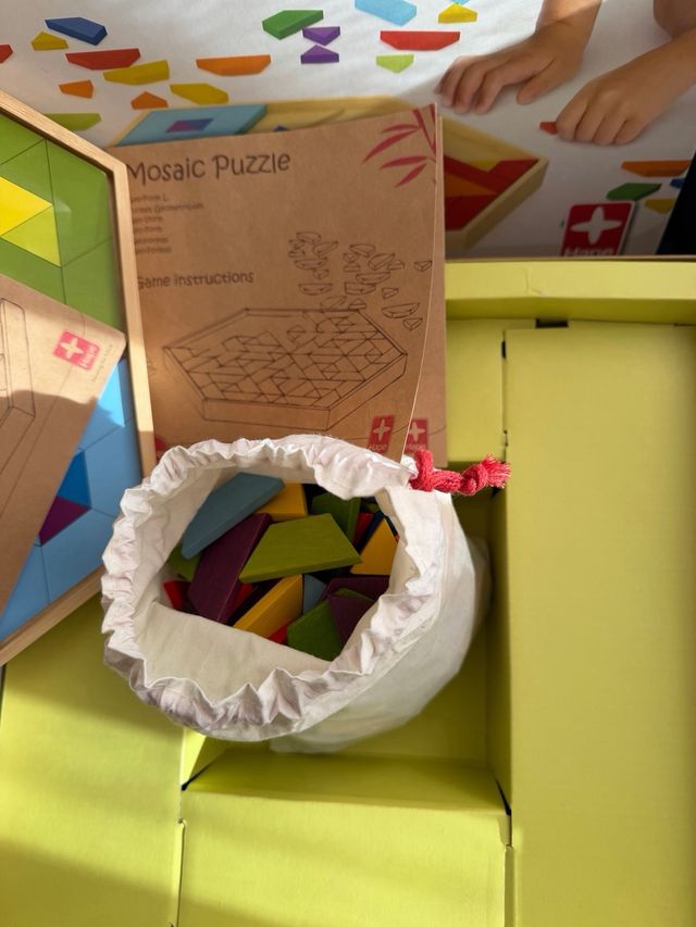 Puzzle Mosaico Hape Geoformas