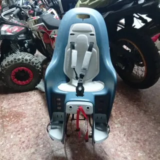 Silla Portabebé Bicicleta Azul