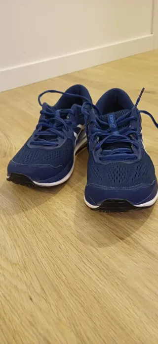 Zapatillas Asics Hombre Azul/Blanco