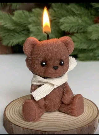 Candela Orsetto Teddy Bear per Battesimo