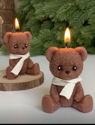 Candela Orsetto Teddy Bear per Battesimo