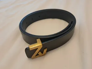 Cinturón Zadig & Voltaire Negro y Dorado