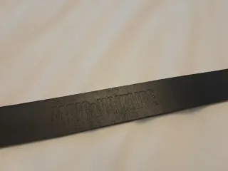 Cinturón Zadig & Voltaire Negro y Dorado