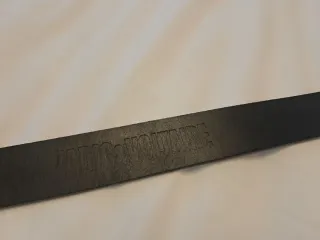 Cinturón Zadig & Voltaire Negro y Dorado