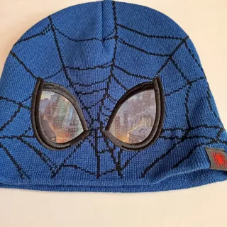 Cappellino Spiderman blu anni 10-14