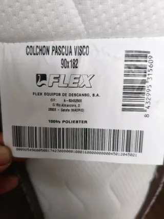 Colchón Flex Pascua Visco 90x182
