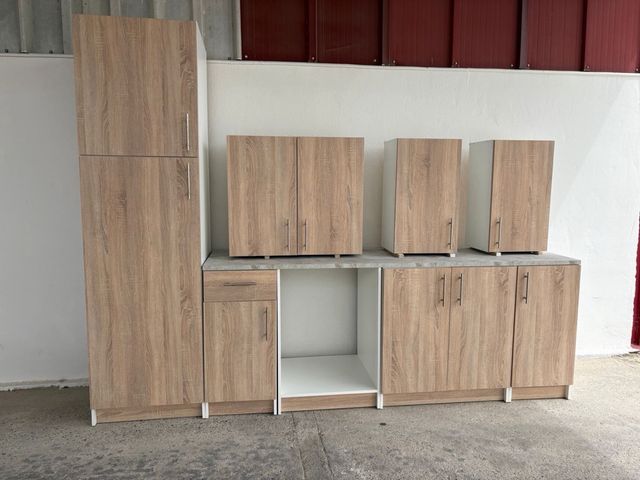 Muebles de cocina madera