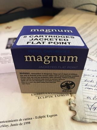 Cajas de Munición 9mm x 19 Resident Evil Zero