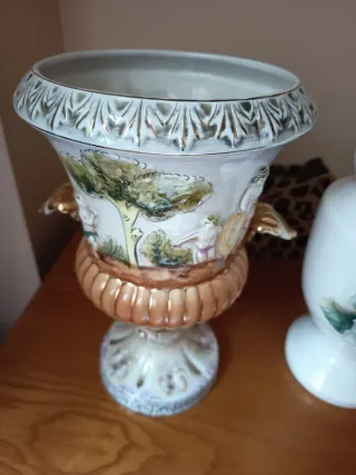 Jarrones de porcelana