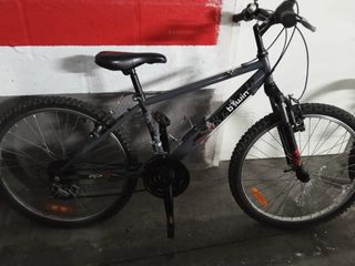 Bicicleta Btwin Gris