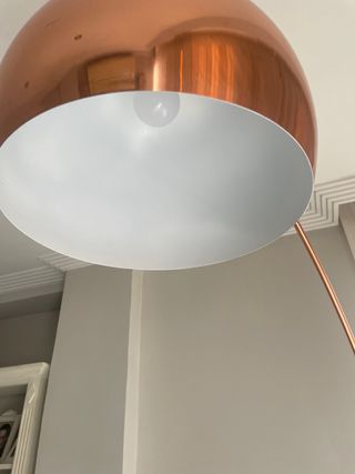 Lámpara Arco Metálica Dorada Maison du Monde