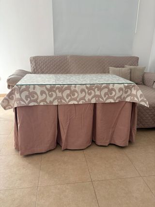 Mesa Camilla + Ropa 1 Mes Uso