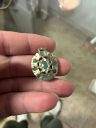 Colgante Plata Ley Esmeraldas