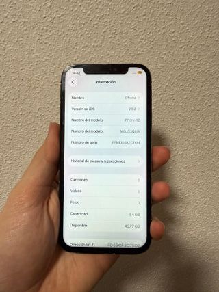 iPhone 12 64GB Nero