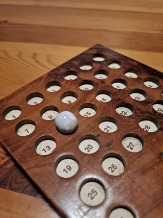 Calendario Perpetuo Legno Artigianale Vintage